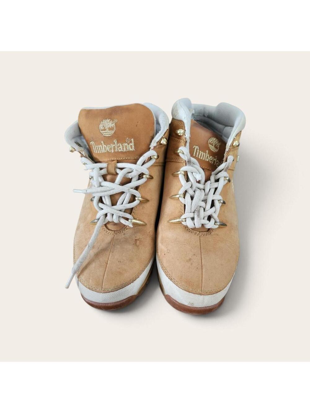 Timberland Women's Tan and White Boot